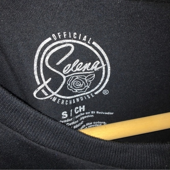 NWT Selena Black Tee - Picture 4 of 5